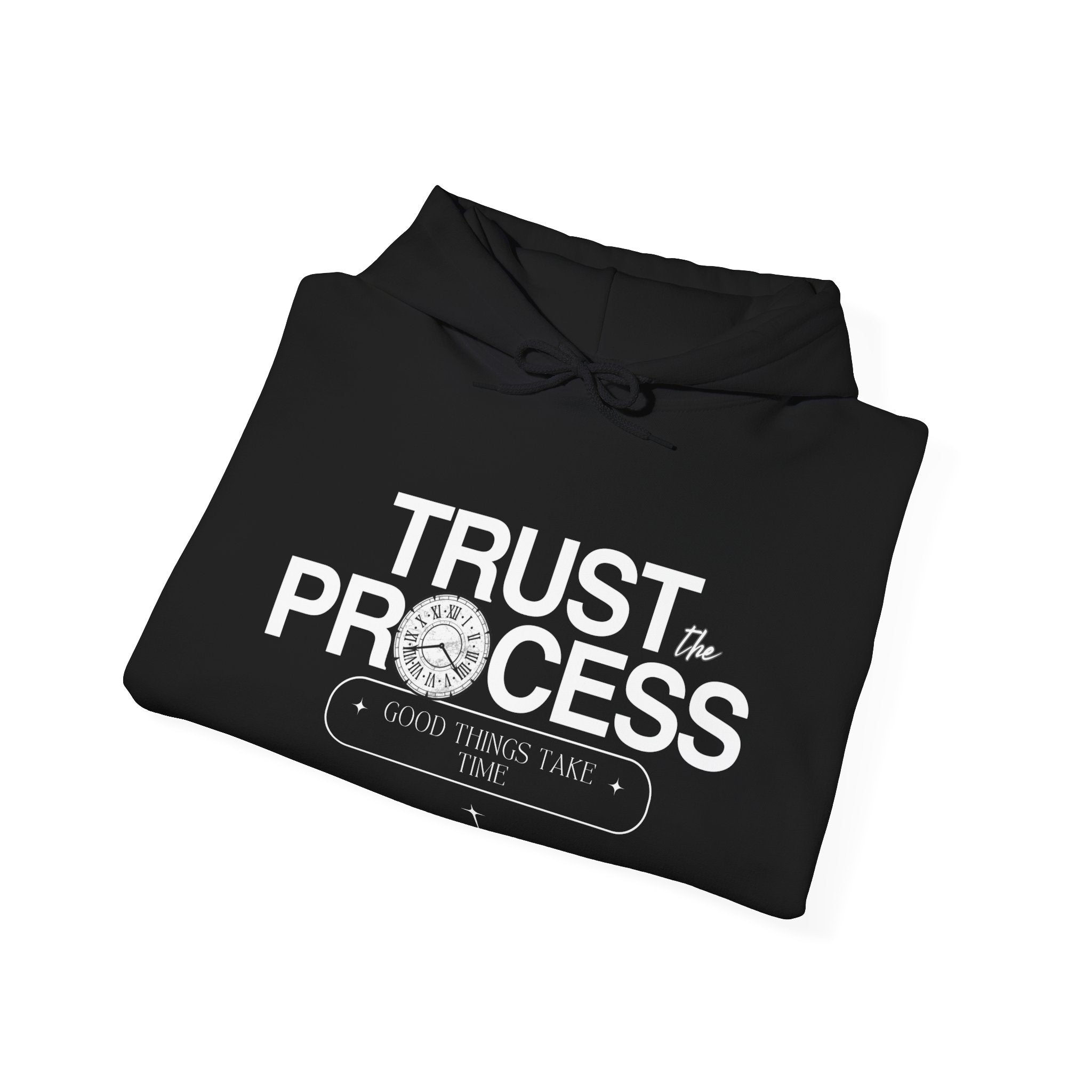 Trust the Process Hoodie, Motivational Sweatshirt, Unisex Cozy Sweatshirt, Gift for Him or Her, Inspirational Apparel