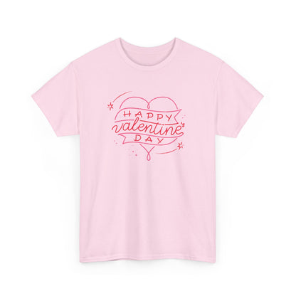 Happy Valentine's Day Tee, Cute Valentine's Gift, Unisex T-Shirt, Valentine's Day Apparel, Fun Love Shirt, Sweetheart Style