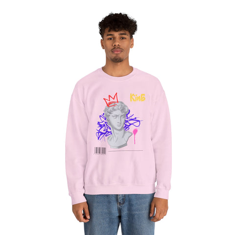 Modern Artistic Sweatshirt, Unisex Pullover, Trendy Graphic Sweater, Streetwear Fashion