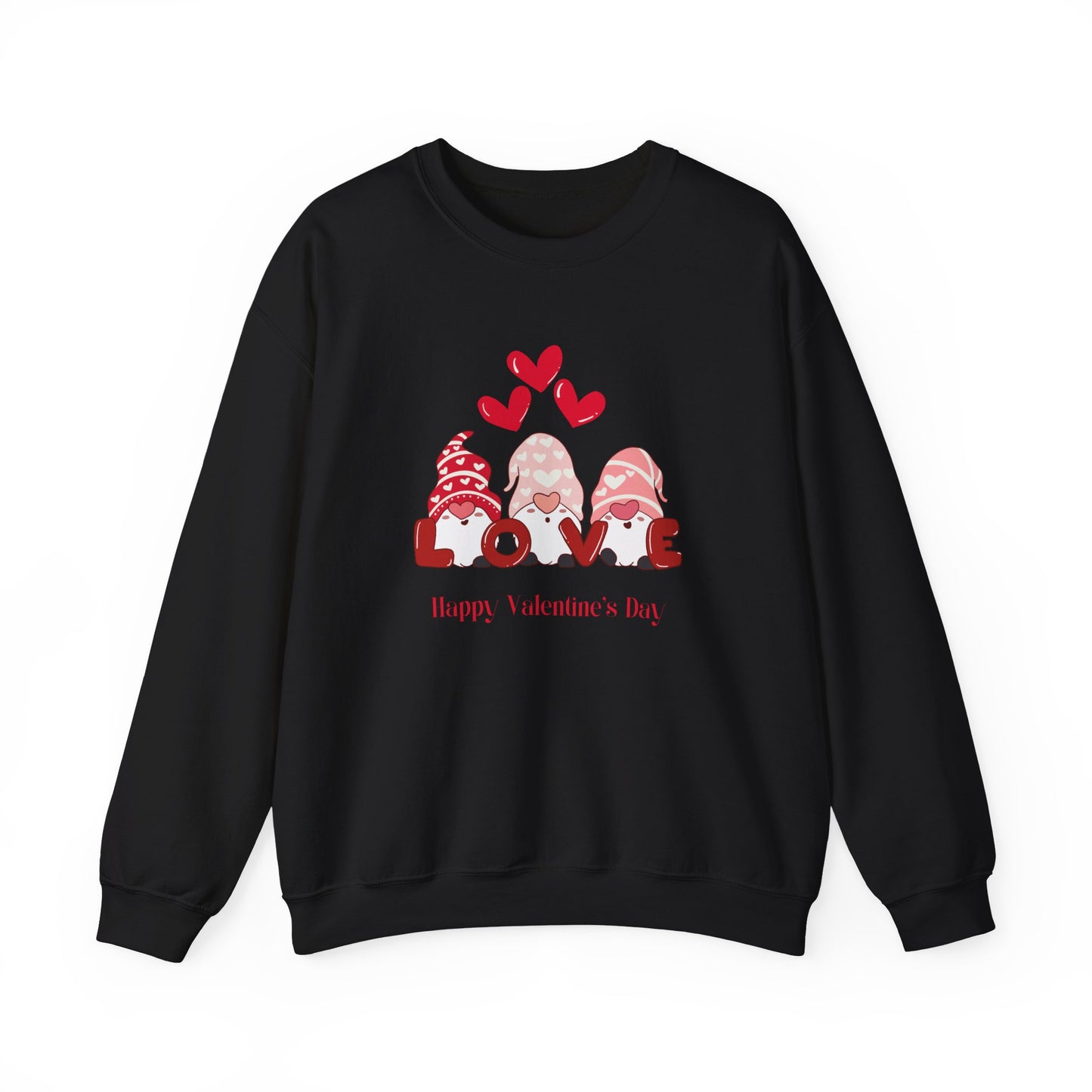 Valentine's Day Unisex Sweatshirt - Cozy Gift for Couples, Romantic Style, Everyday Comfort, Love Celebration, Heavy Blend Crewneck