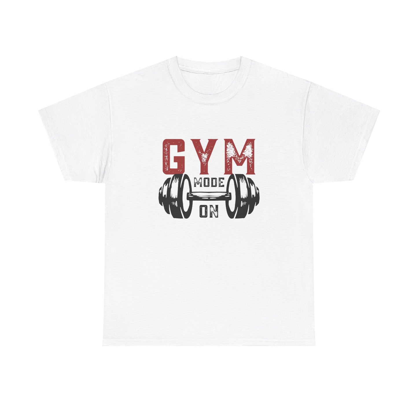 Gym Mode On Tee - Unisex Fitness Shirt, Workout Apparel, Gift for Gym Lovers, Casual Wear, Motivational Tee