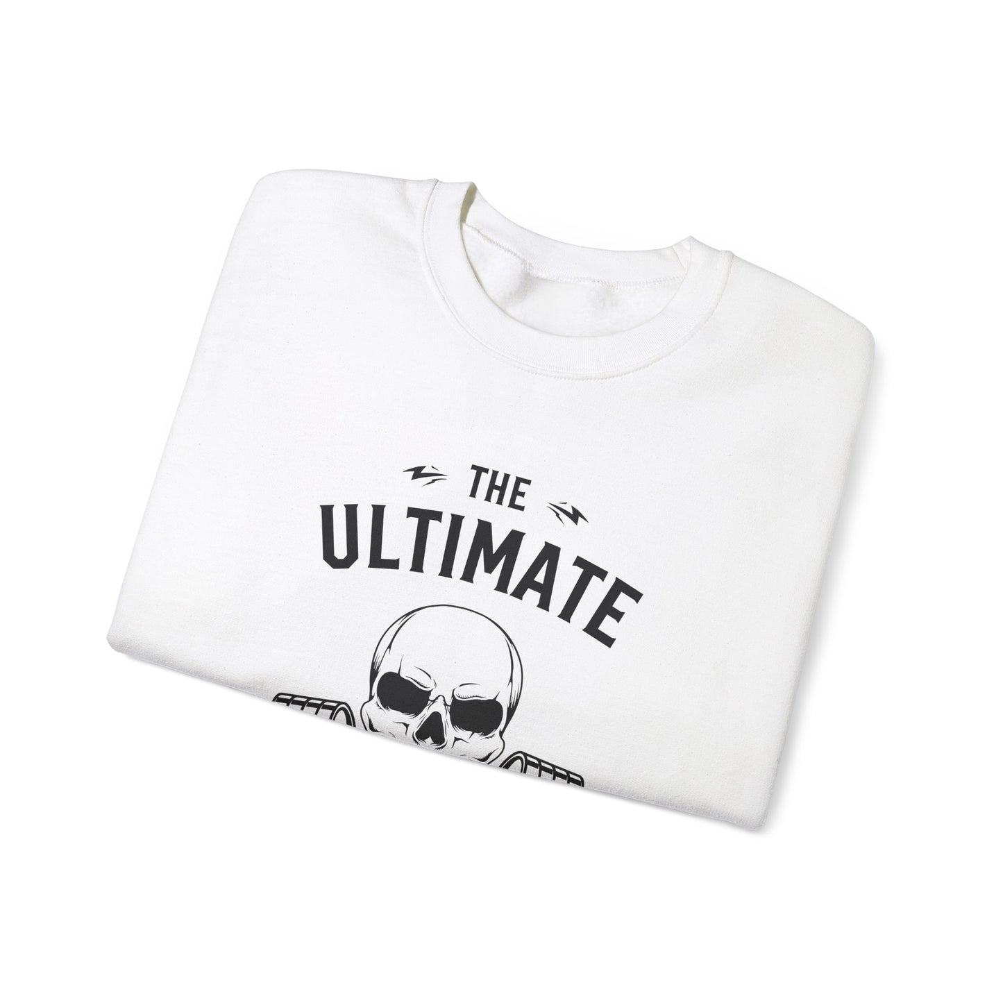 The Ultimate Deadlifter Crewneck Sweatshirt, Gym Sweatshirt, Fitness Apparel, Gift for Lifters, Weightlifting Sweatshirt, Workout Gear