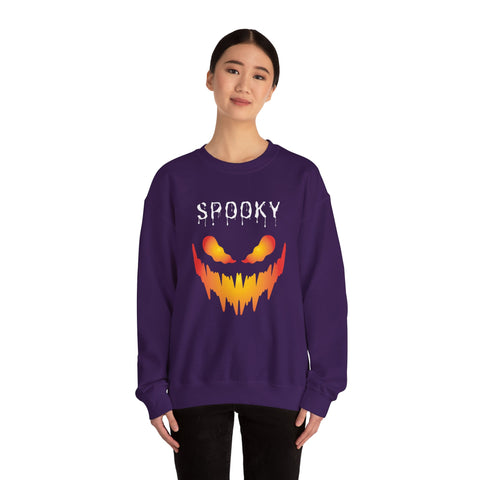 Spooky Vibes Unisex Crewneck Sweatshirt | Halloween, Cozy Fall Style