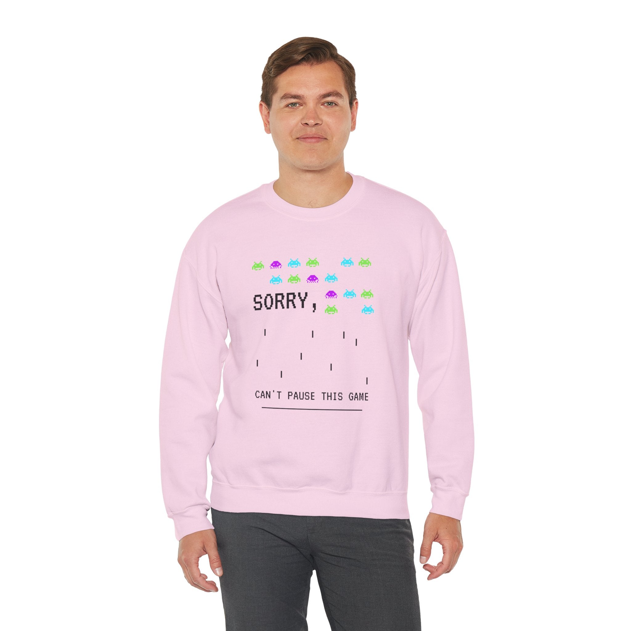 Gaming Humor Sweatshirt, Unisex Crewneck, Video Game Apparel, Casual Wear, Perfect for Gamers