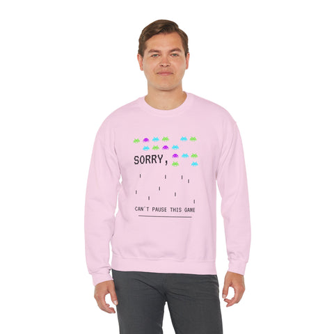 Gaming Humor Sweatshirt, Unisex Crewneck, Video Game Apparel, Casual Wear, Perfect for Gamers