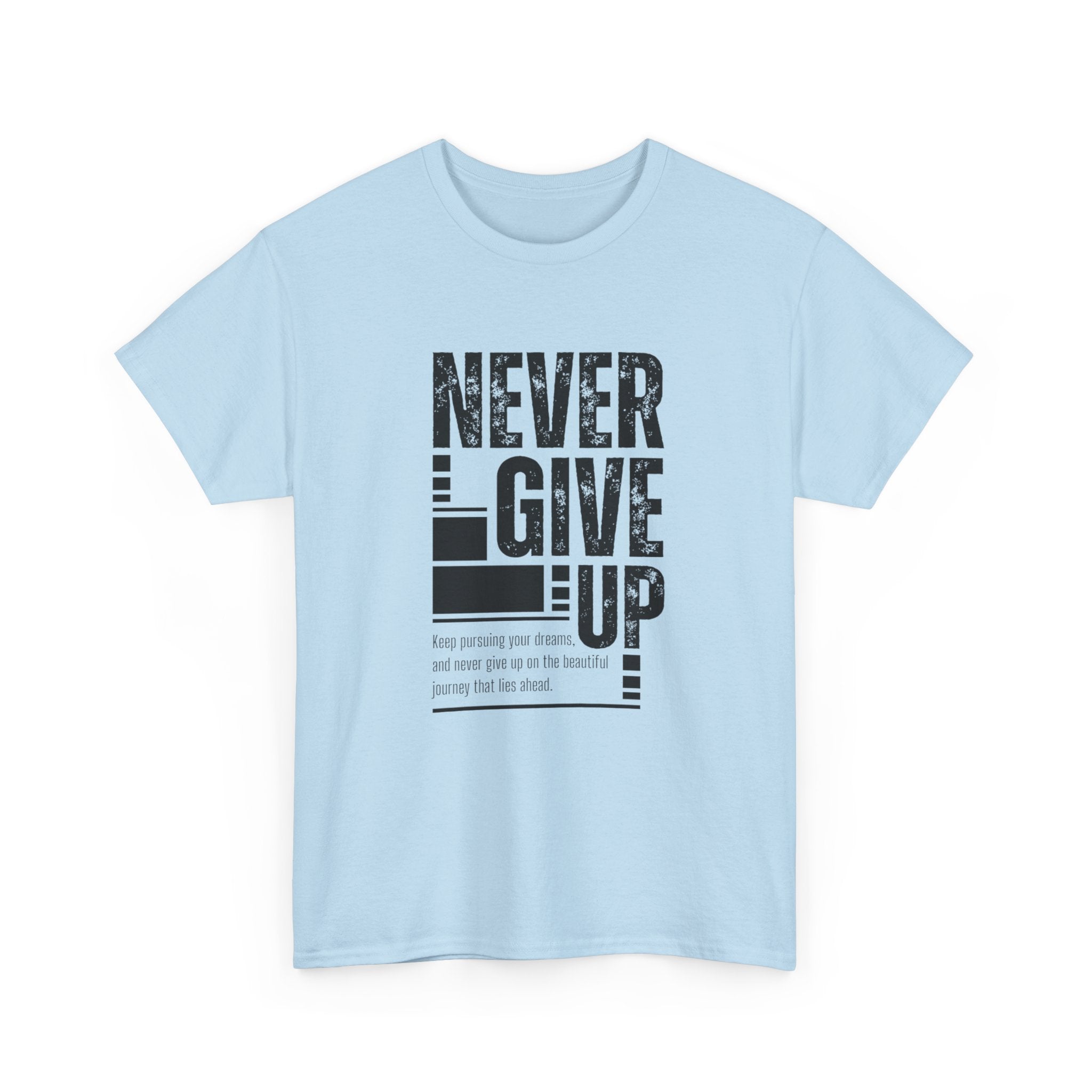 Inspiring Unisex Heavy Cotton Tee | Motivational Shirt, Gift for Students, Encouragement Apparel, Positive Quote Tee, Everyday Wear
