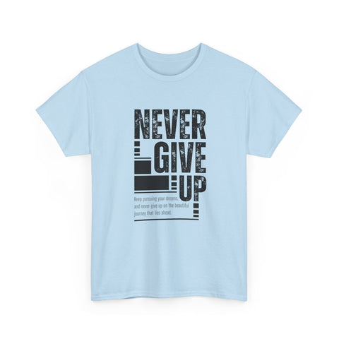Inspiring Unisex Heavy Cotton Tee | Motivational Shirt, Gift for Students, Encouragement Apparel, Positive Quote Tee, Everyday Wear