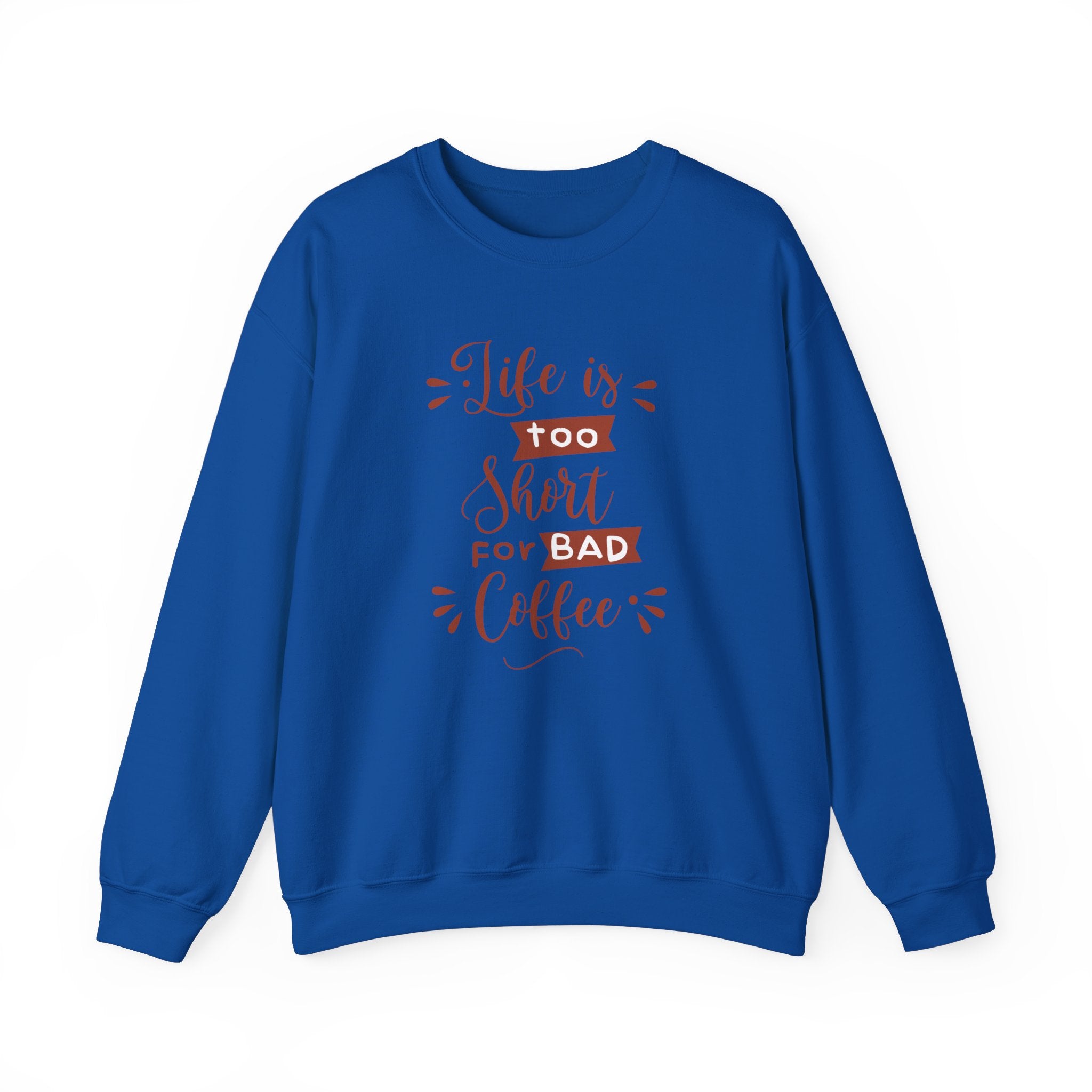 Coffee Lover's Crewneck Sweatshirt, Perfect for Casual Outfits, Gift for Coffee Enthusiasts, Cozy Layer for Every Day, Fun Saying