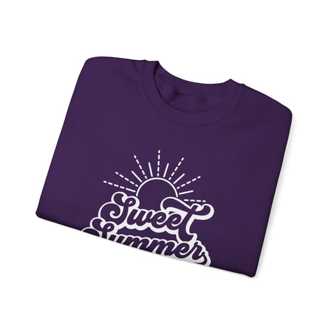 Summer Vibes Crewneck Sweatshirt, Cozy Unisex Pullover, Perfect for Beach Days, Gift for Summer Lovers, Matching Family Outfit