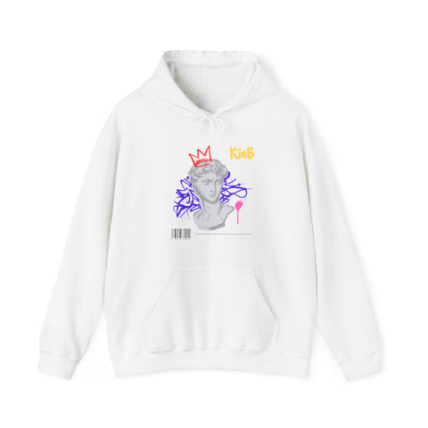 Artistic Hooded Sweatshirt, Unisex Hoodie, Graphic Sweatshirt, Trendy Streetwear