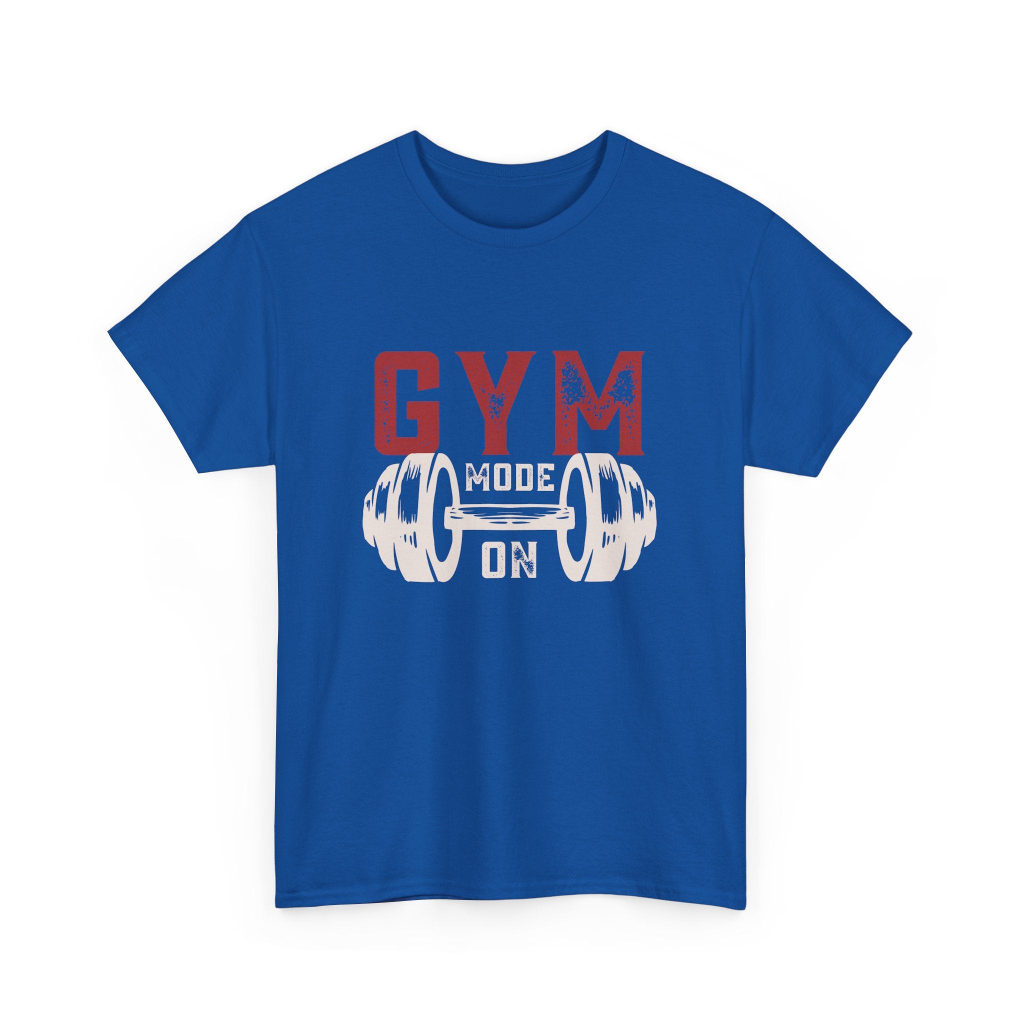 Gym Mode On Tee - Unisex Fitness Shirt, Workout Apparel, Gift for Gym Lovers, Casual Wear, Motivational Tee