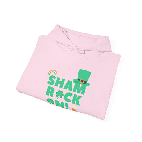 Shamrock Celebrations Hoodie, Unisex St. Patrick's Day Sweatshirt, Cozy Green Clover Apparel, Perfect Gift for Leprechaun Lovers, Spring