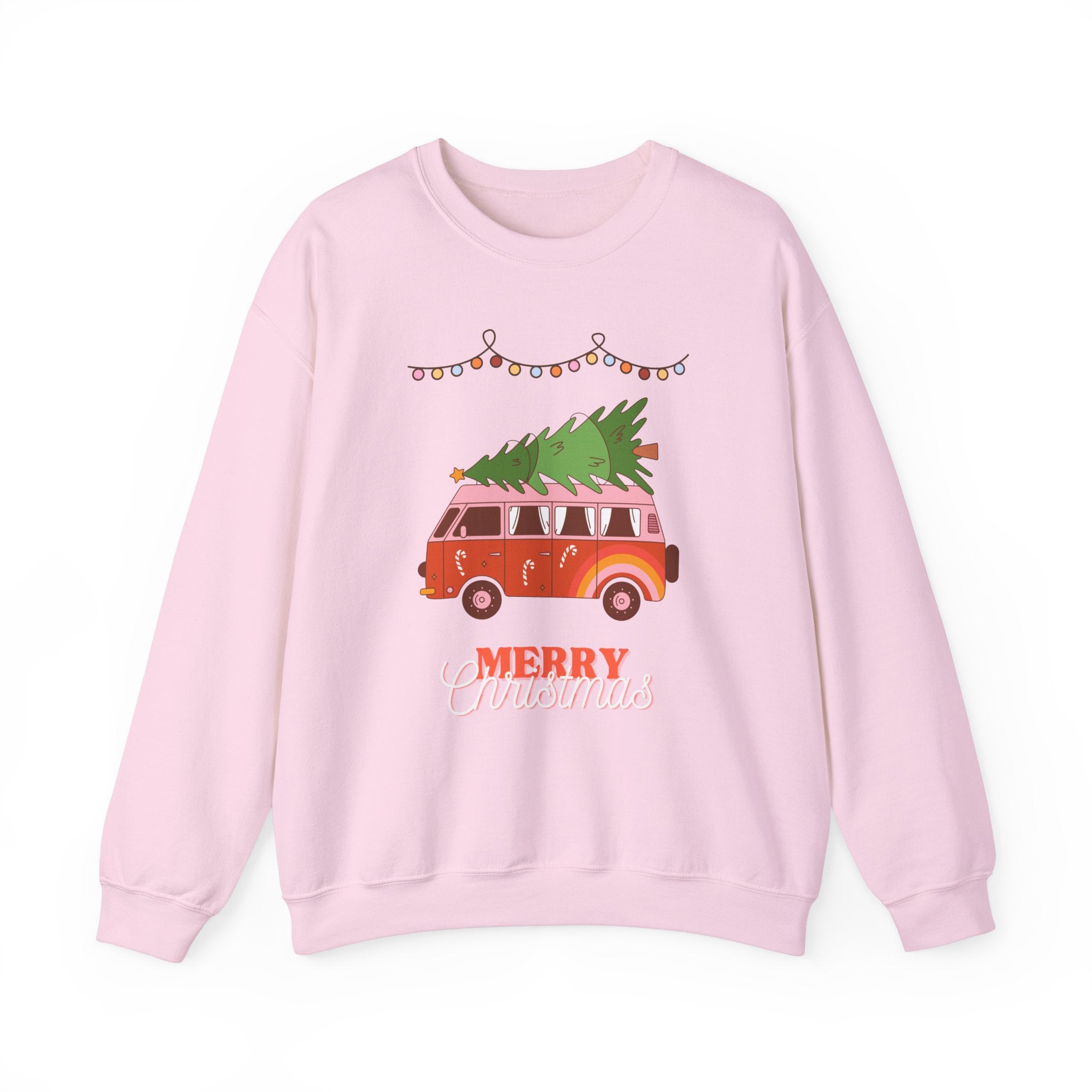 Festive Christmas Sweatshirt, Cozy Holiday Vibes, Perfect for Family Gatherings, Christmas Parties, and Winter Celebrations, Unisex Gift