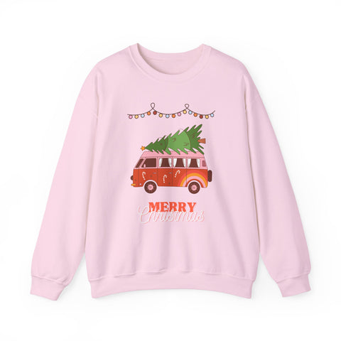 Festive Christmas Sweatshirt, Cozy Holiday Vibes, Perfect for Family Gatherings, Christmas Parties, and Winter Celebrations, Unisex Gift
