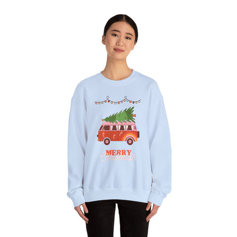 Festive Christmas Sweatshirt, Cozy Holiday Vibes, Perfect for Family Gatherings, Christmas Parties, and Winter Celebrations, Unisex Gift
