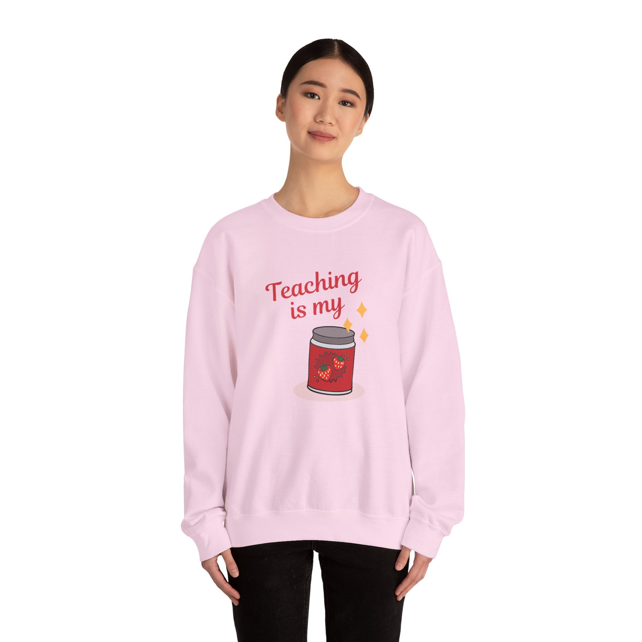 Teaching is My Passion Crewneck Sweatshirt, Gift for Teachers, Education Apparel, Cute Teacher Sweatshirt, Back to School Outfit
