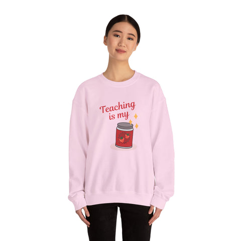 Teaching is My Passion Crewneck Sweatshirt, Gift for Teachers, Education Apparel, Cute Teacher Sweatshirt, Back to School Outfit