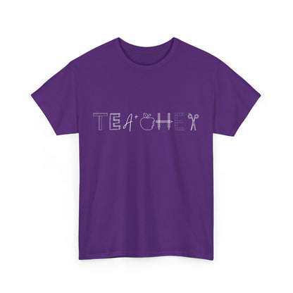 Teacher Life Unisex Tee | Perfect Gift for Educators, Teach T-Shirt, Classroom Humor, Teacher Appreciation, Casual Wear