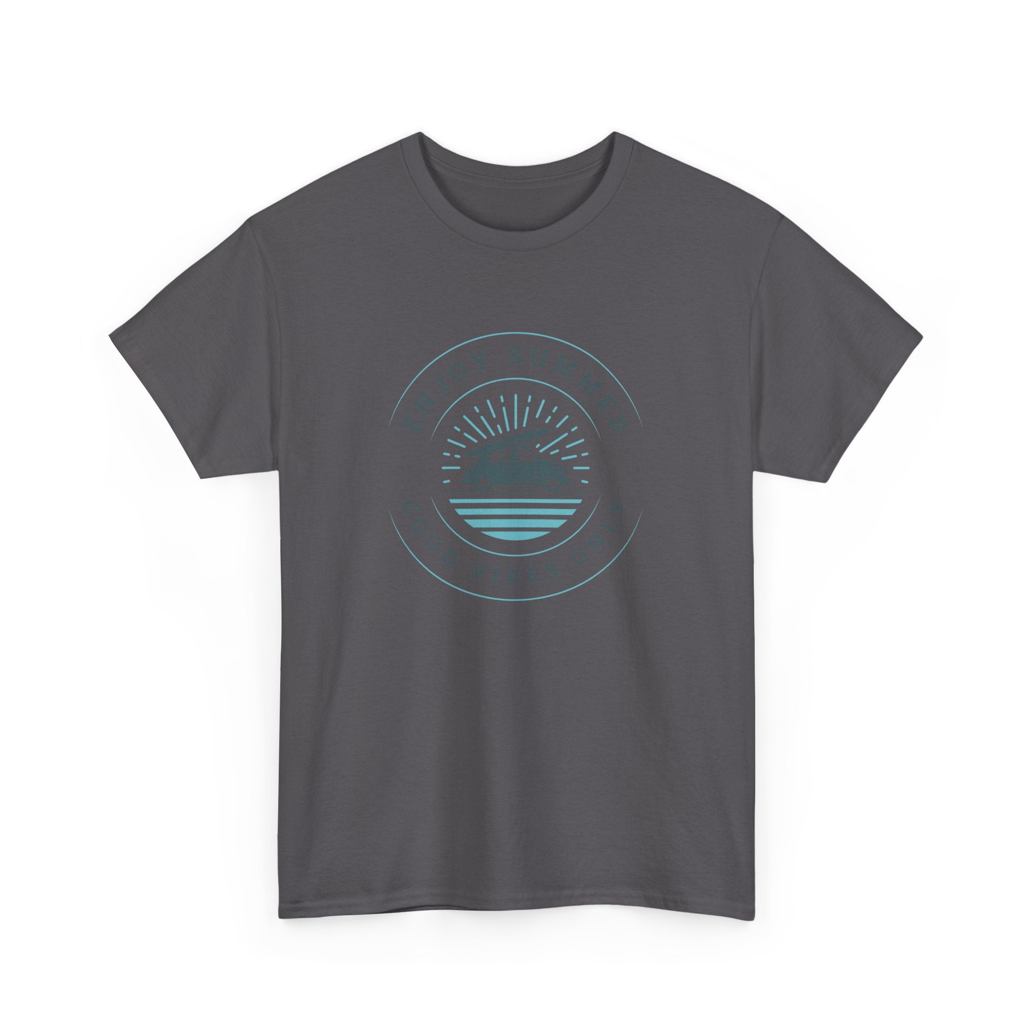 Enjoy Summer Good Vibes Only Tee, Unisex Summer Shirt, Beachwear, Vacation T-Shirt, Gift for Him/Her, Relaxed Style Top