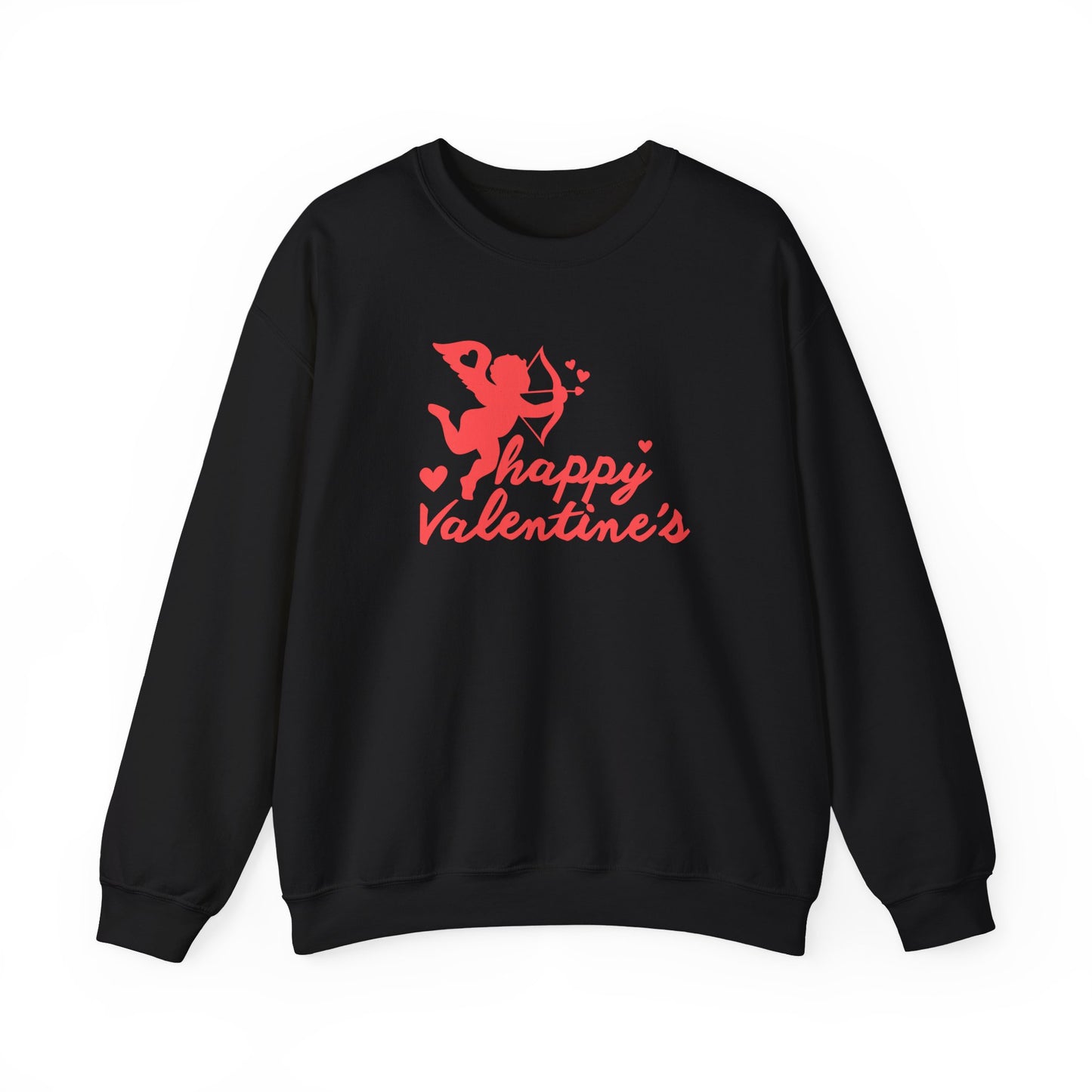 Valentine's Day Cupid Sweatshirt, Cozy Unisex Crewneck, Love Gift, Romantic Apparel, Cute and Comfy Valentine's Wear