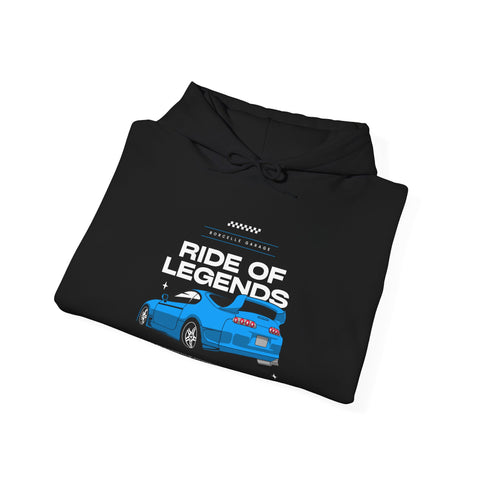 Ride of Legends Hoodie for Car Enthusiasts, Cozy Unisex Sweatshirt