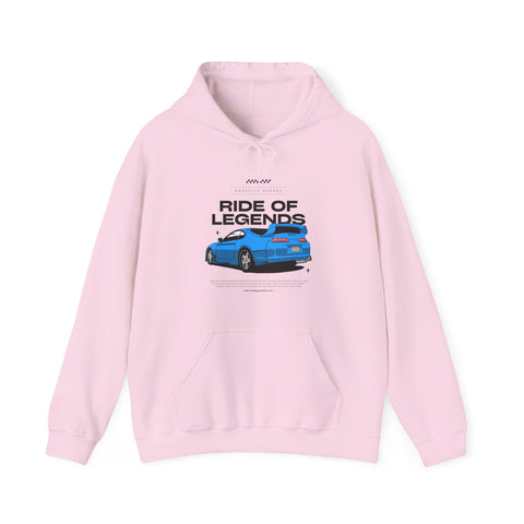 Ride of Legends Hoodie for Car Enthusiasts, Cozy Unisex Sweatshirt