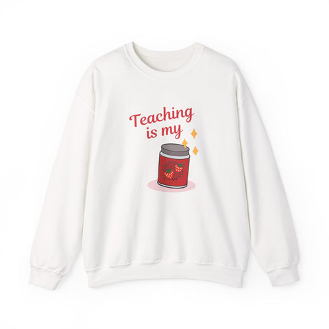 Teaching is My Passion Crewneck Sweatshirt, Gift for Teachers, Education Apparel, Cute Teacher Sweatshirt, Back to School Outfit