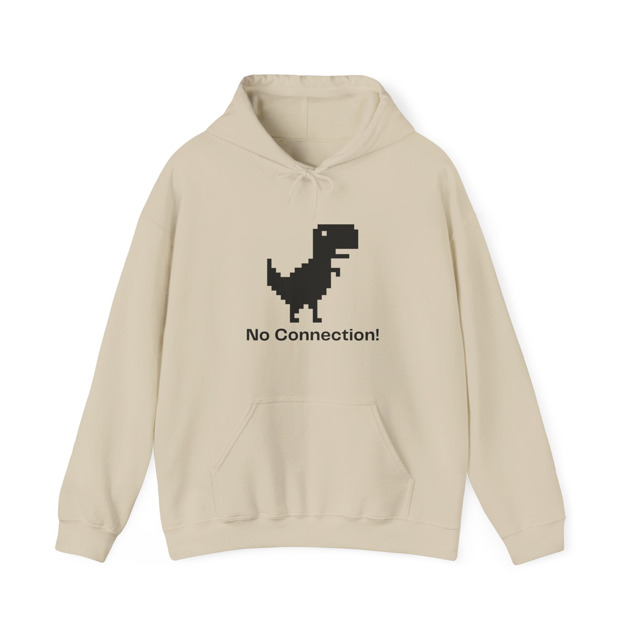 Dinosaurs & Connectivity Sweatshirt, Unisex Hoodie, Funny Graphic Hoodie, Gamer Gift, Internet Humor Fashion, Cozy and Fun