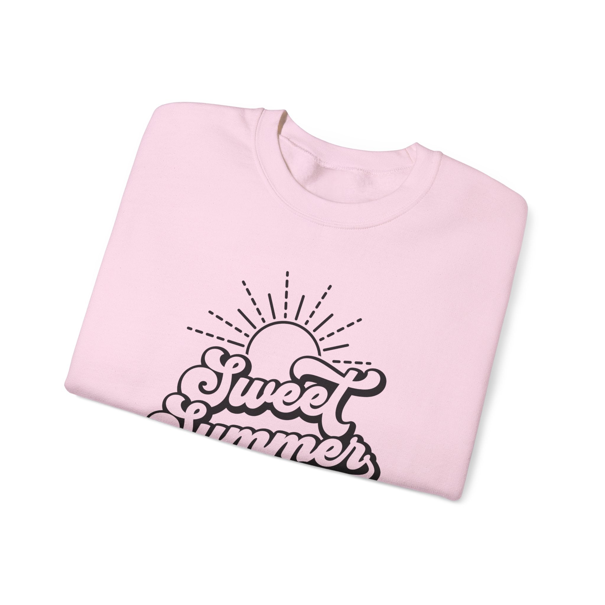 Summer Vibes Crewneck Sweatshirt, Cozy Unisex Pullover, Perfect for Beach Days, Gift for Summer Lovers, Matching Family Outfit