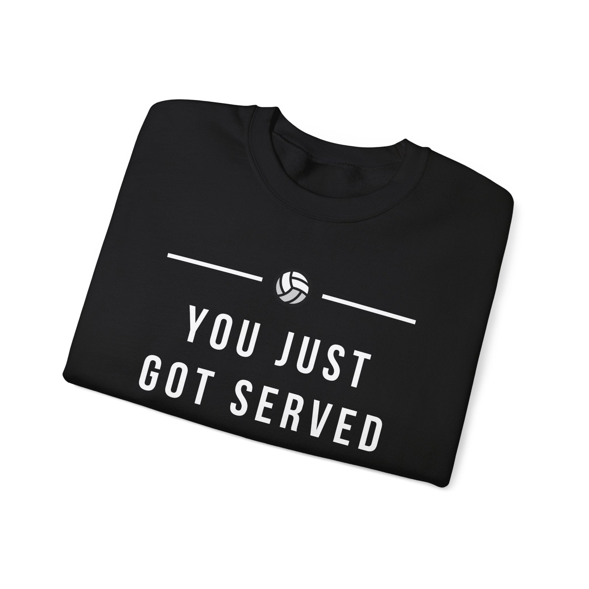 Volleyball Crewneck Sweatshirt - Perfect for Athletes, Sports Fans, Casual Wear, Game Day Apparel