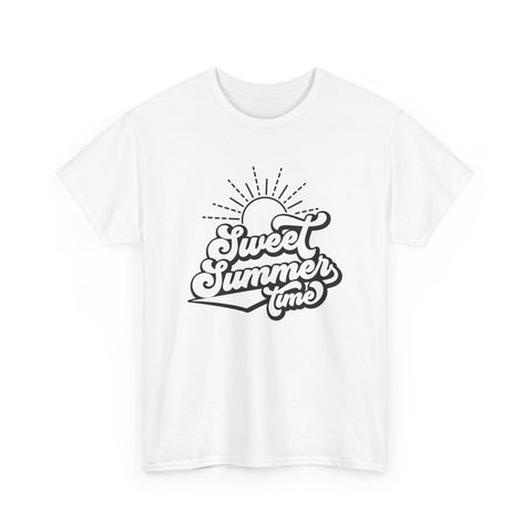 Sweet Summer Vibes Unisex Heavy Cotton Tee, Summer Shirt, Beach Day Tee, Casual Summer Wear, Vintage Summer T-Shirt