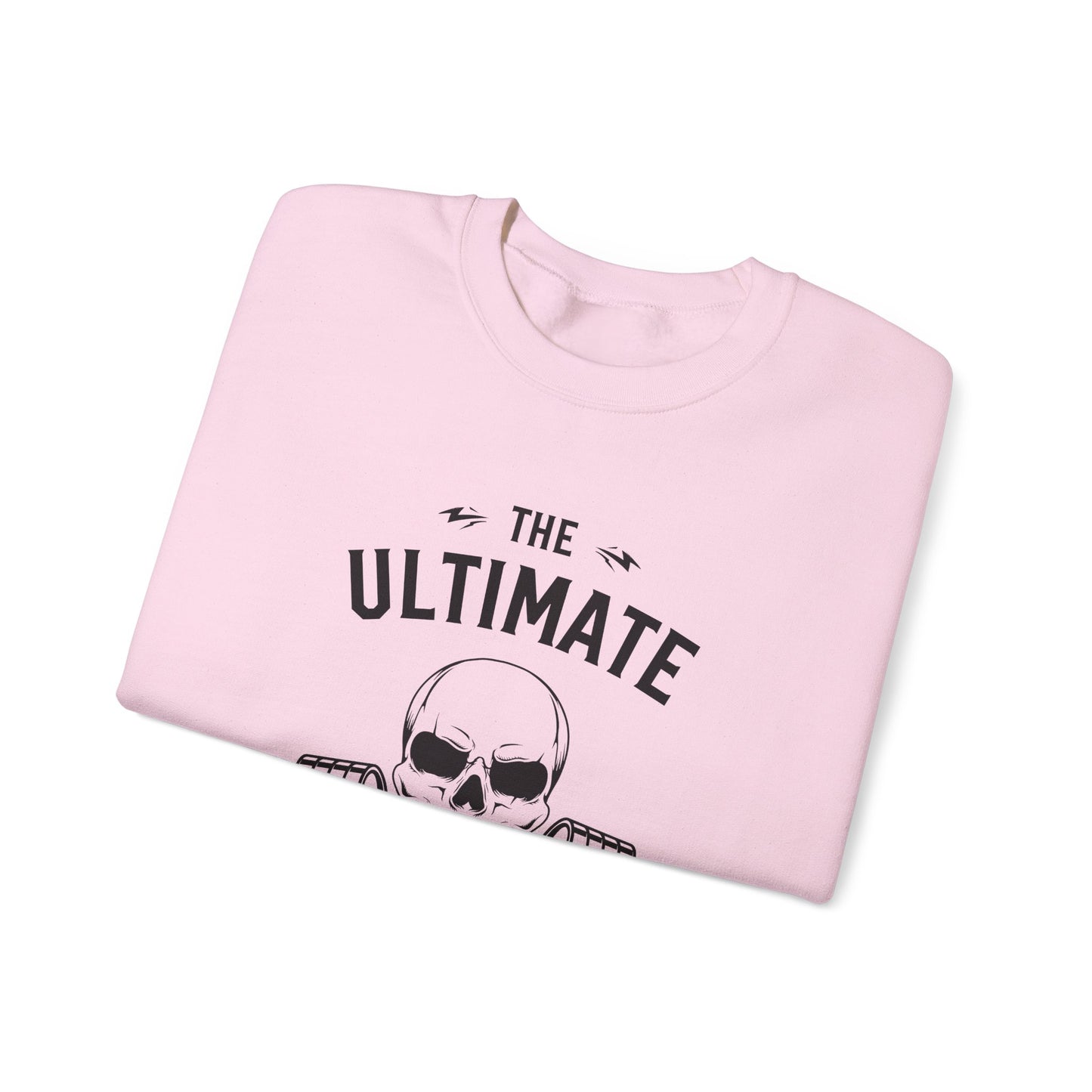 The Ultimate Deadlifter Crewneck Sweatshirt, Gym Sweatshirt, Fitness Apparel, Gift for Lifters, Weightlifting Sweatshirt, Workout Gear