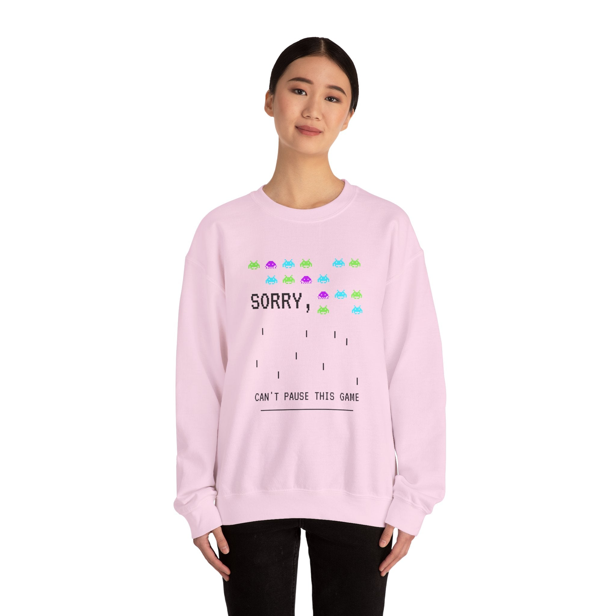 Gaming Humor Sweatshirt, Unisex Crewneck, Video Game Apparel, Casual Wear, Perfect for Gamers