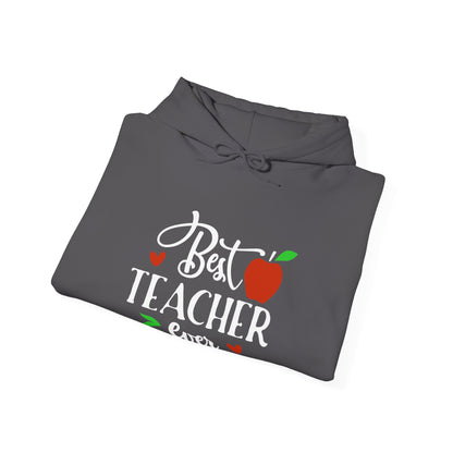 Best Teacher Ever Hooded Sweatshirt - Unisex Heavy Blend™