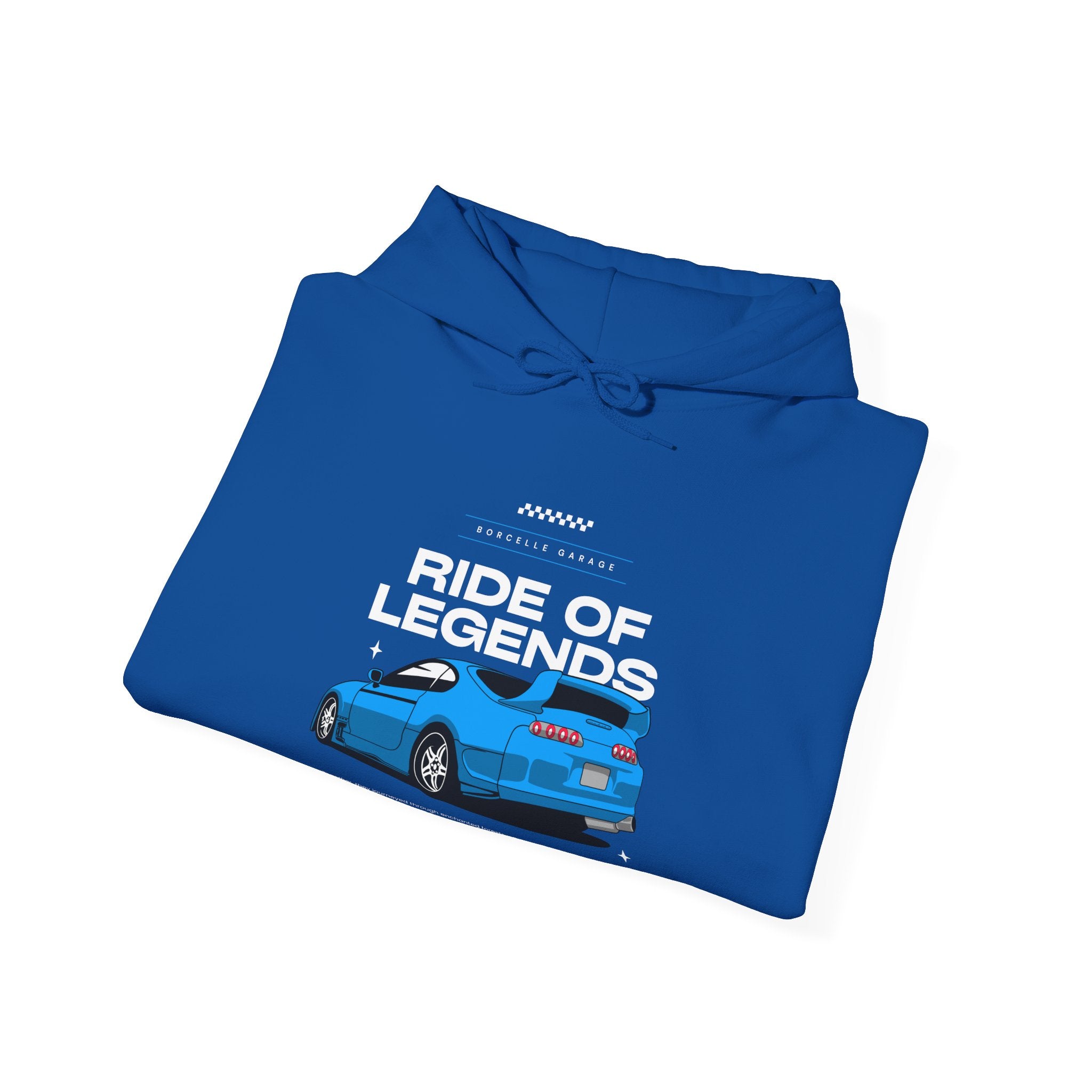 Ride of Legends Hoodie for Car Enthusiasts, Cozy Unisex Sweatshirt