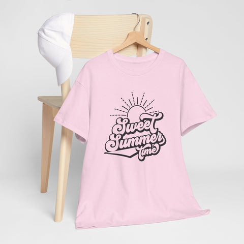Sweet Summer Vibes Unisex Heavy Cotton Tee, Summer Shirt, Beach Day Tee, Casual Summer Wear, Vintage Summer T-Shirt