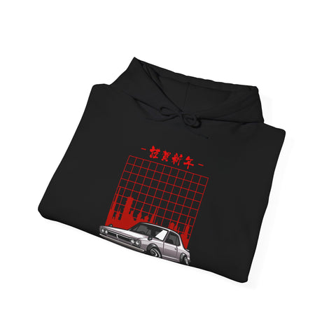Tokyo Drive Unisex Heavy Blend™ Cool Car Hoodie - Cozy Streetwear, Perfect for Car Lovers, Casual Wear
