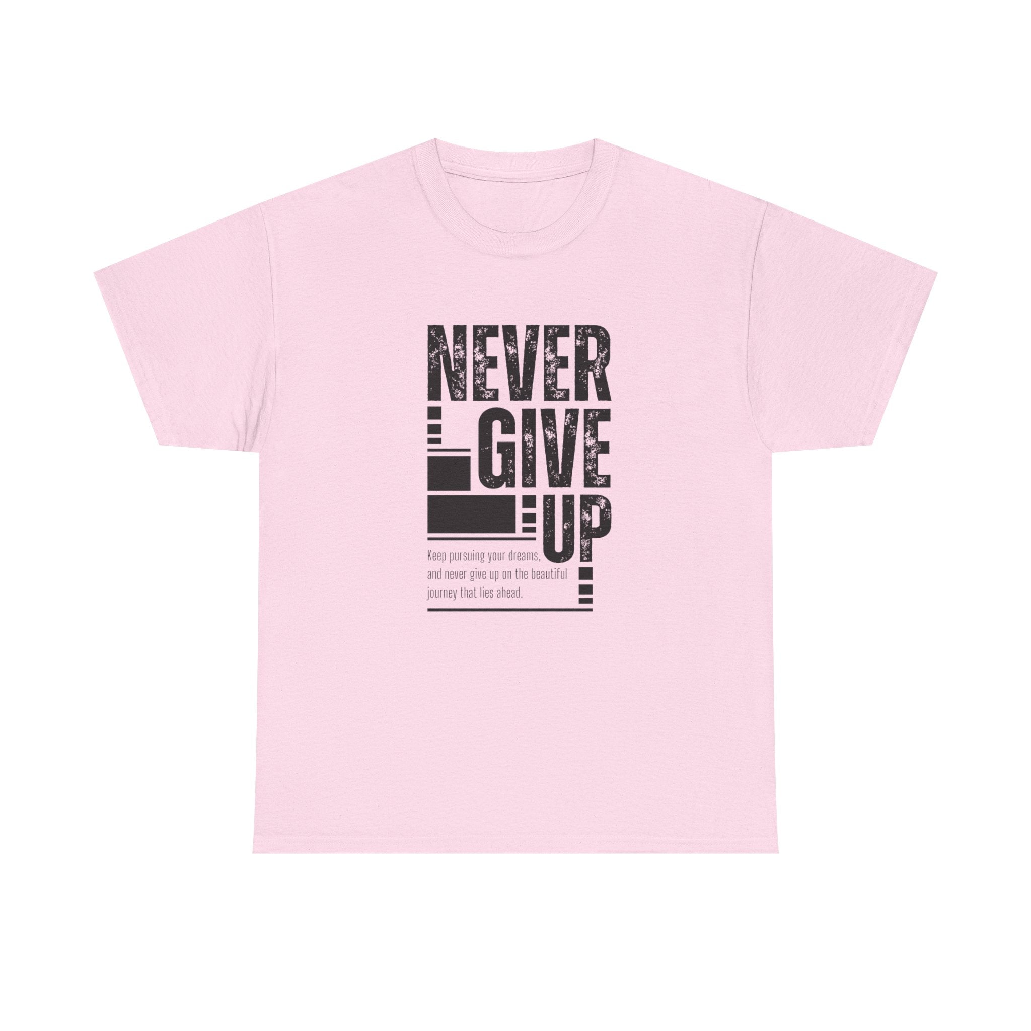 Inspiring Unisex Heavy Cotton Tee | Motivational Shirt, Gift for Students, Encouragement Apparel, Positive Quote Tee, Everyday Wear