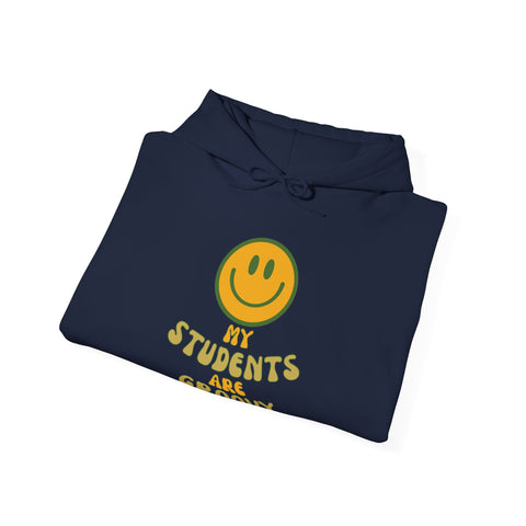 Groovy Students Hoodie, Unisex Sweatshirt for Teachers, Fun Classroom Gift, Back to School, Teacher Appreciation