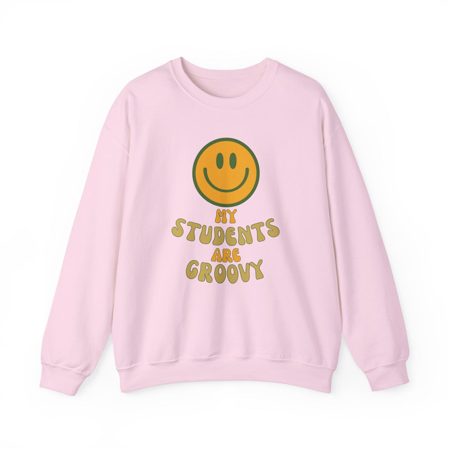 Groovy Student Sweatshirt for Teachers, Unisex Crewneck, Gift for Educators, Classroom Apparel, Funny Teacher Sweatshirt