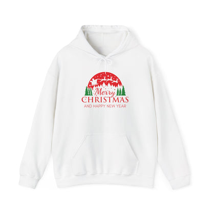 Cozy Merry Christmas Hoodie, Unisex Holiday Sweatshirt, Perfect Christmas Gift, Winter Wear, Seasonal Layering