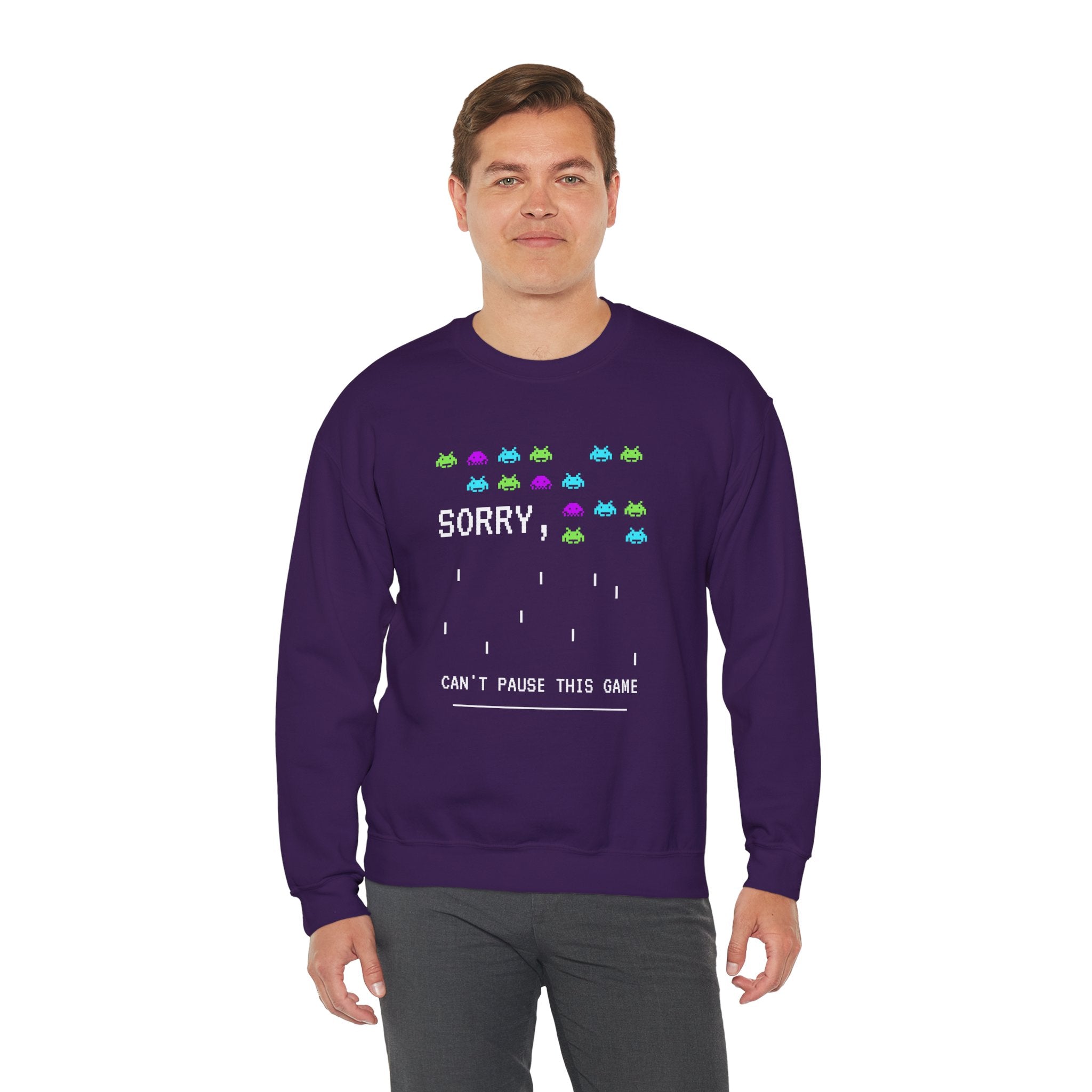 Gaming Humor Sweatshirt, Unisex Crewneck, Video Game Apparel, Casual Wear, Perfect for Gamers