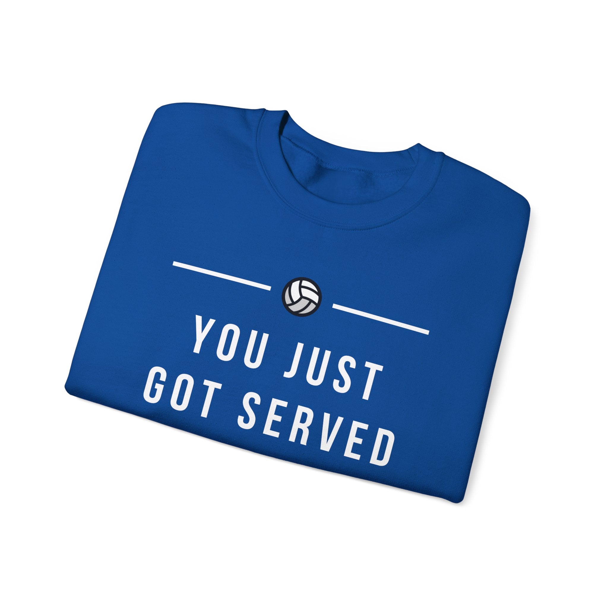 Volleyball Crewneck Sweatshirt - Perfect for Athletes, Sports Fans, Casual Wear, Game Day Apparel