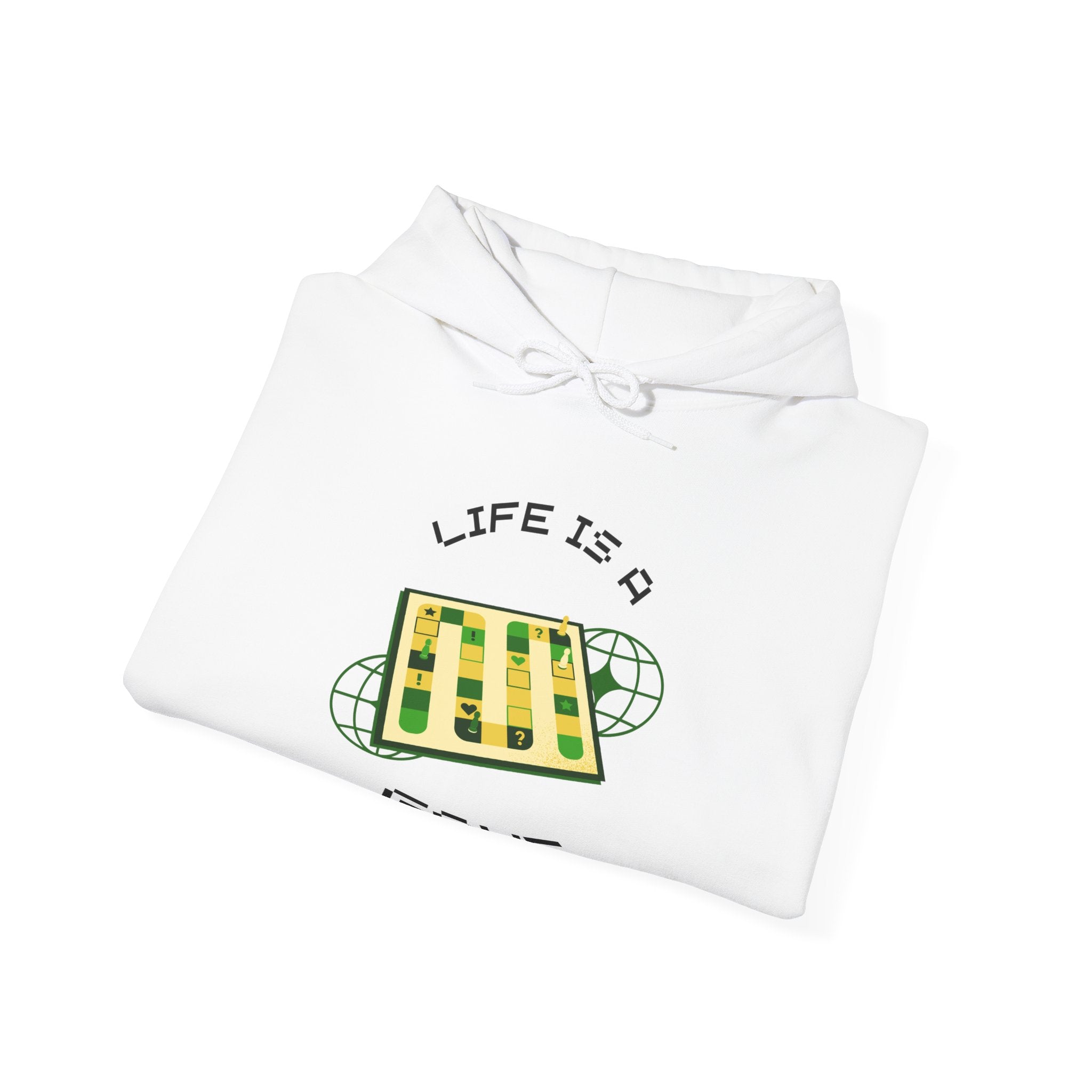 Life is a Game Unisex Hoodie, Cozy Gaming Sweatshirt, Perfect for Casual Wear