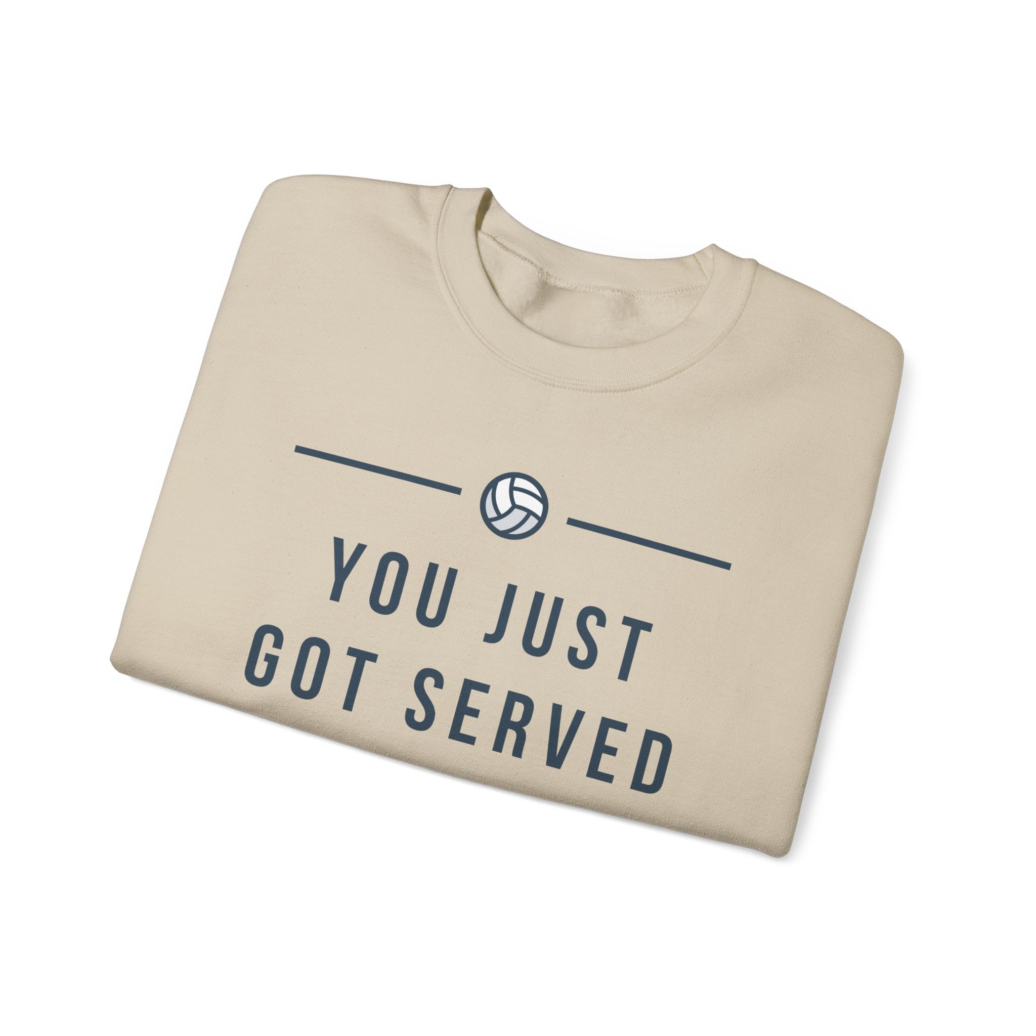 Volleyball Crewneck Sweatshirt - Perfect for Athletes, Sports Fans, Casual Wear, Game Day Apparel