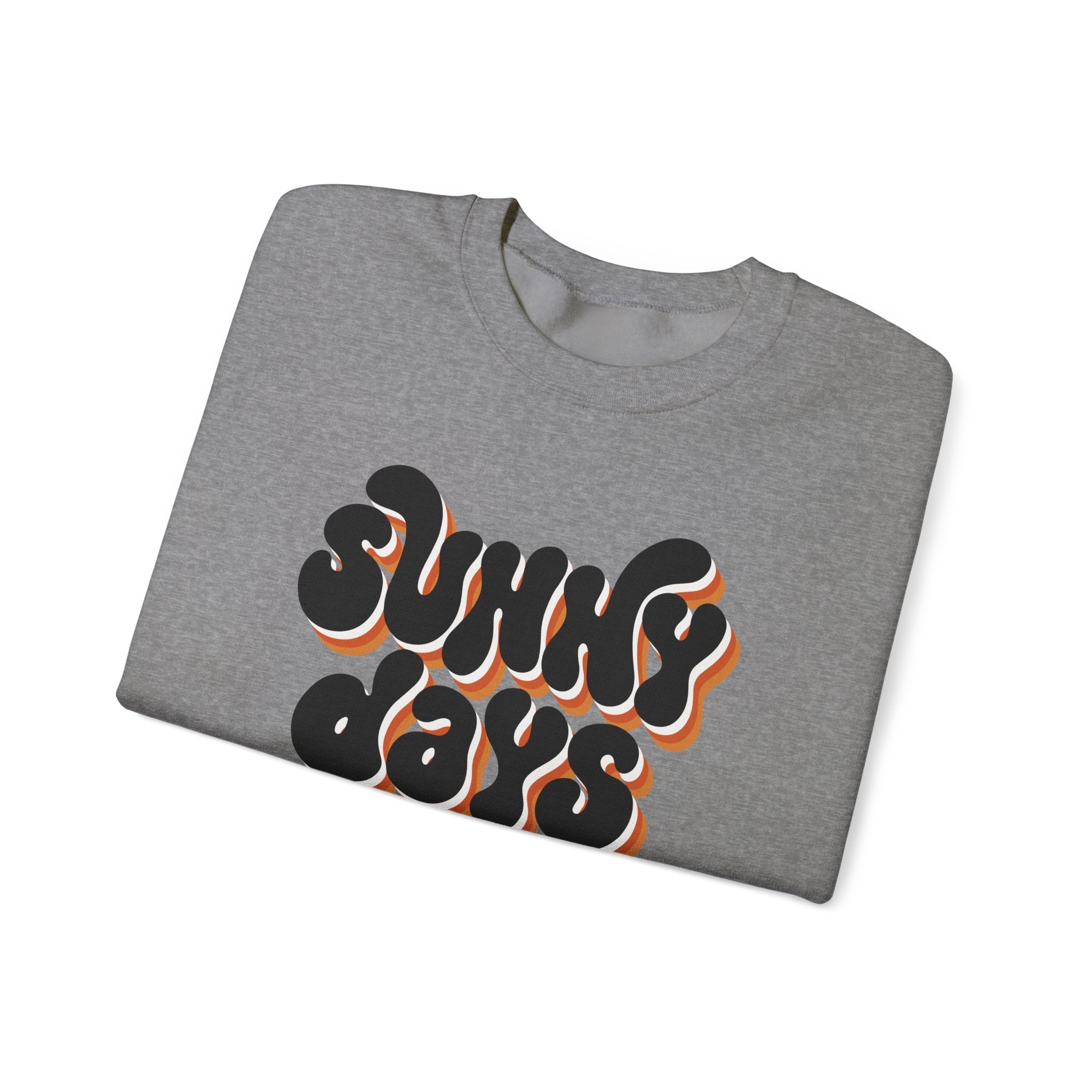 Sunny Days Ahead Sweatshirt, Cozy Pullover, Positive Vibes Jumper, Gift for Her, Relaxed Fit Top, Everyday Wear Shirt, Casual Sweater,