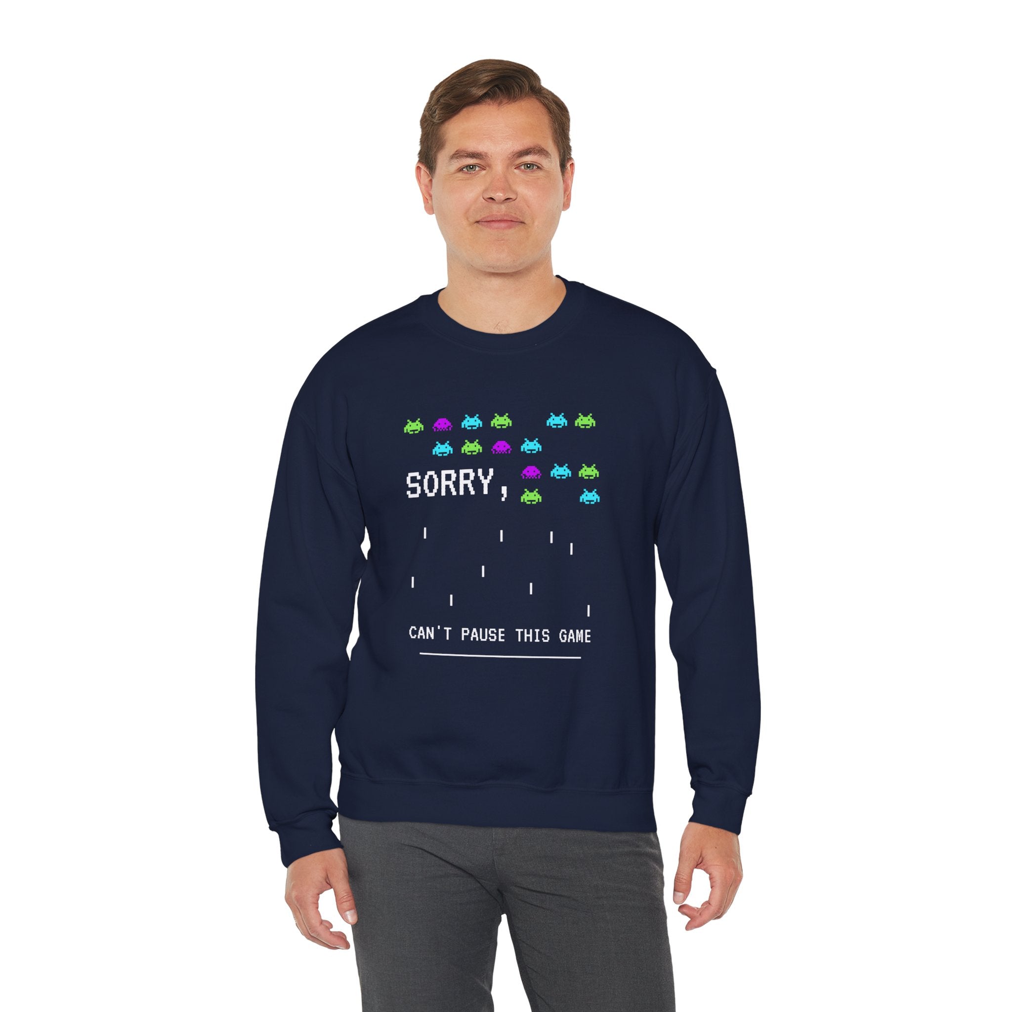 Gaming Humor Sweatshirt, Unisex Crewneck, Video Game Apparel, Casual Wear, Perfect for Gamers