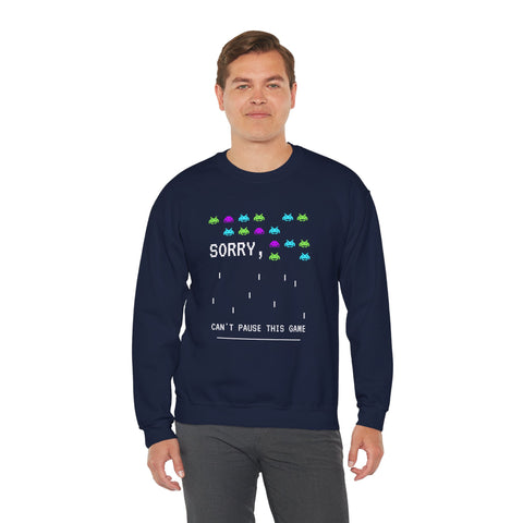 Gaming Humor Sweatshirt, Unisex Crewneck, Video Game Apparel, Casual Wear, Perfect for Gamers