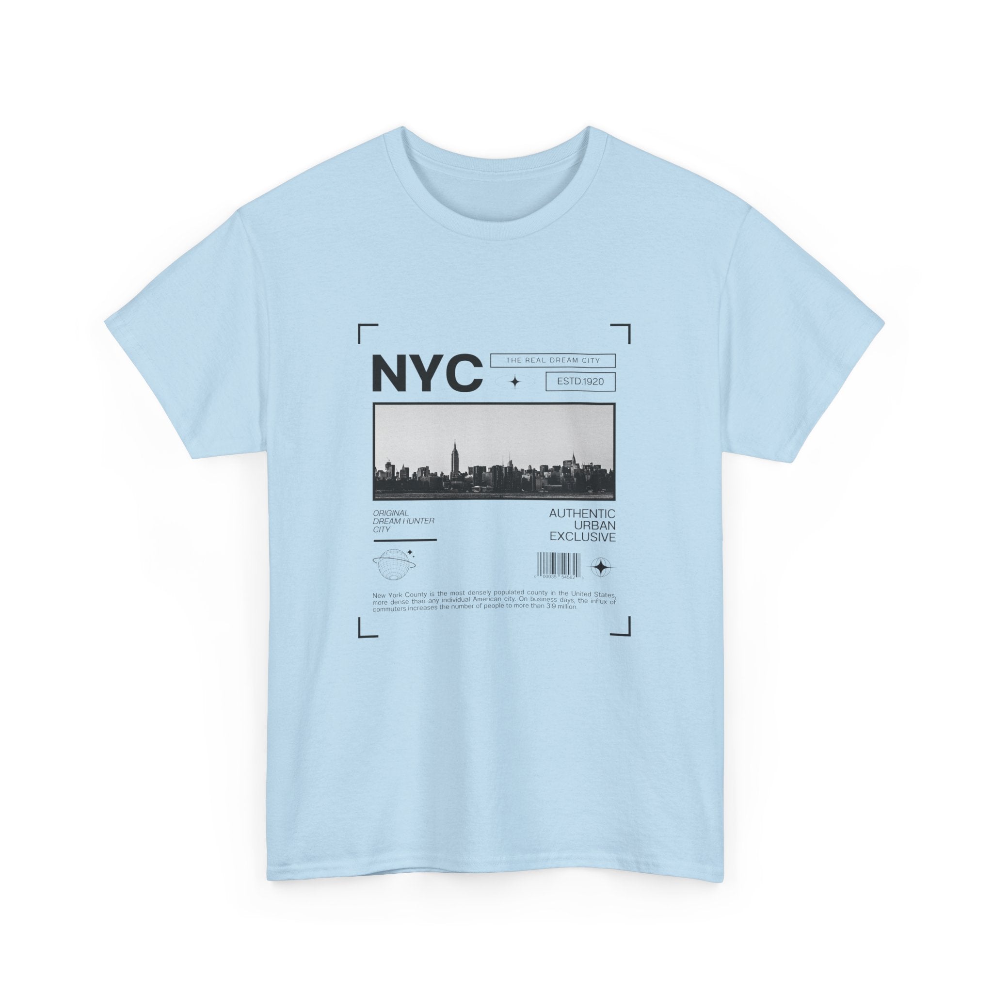 NYC Graphic Tee, Unisex Cotton T-Shirt for City Lovers, Travel Souvenir, Casual Wear, Streetwear Style Fashion
