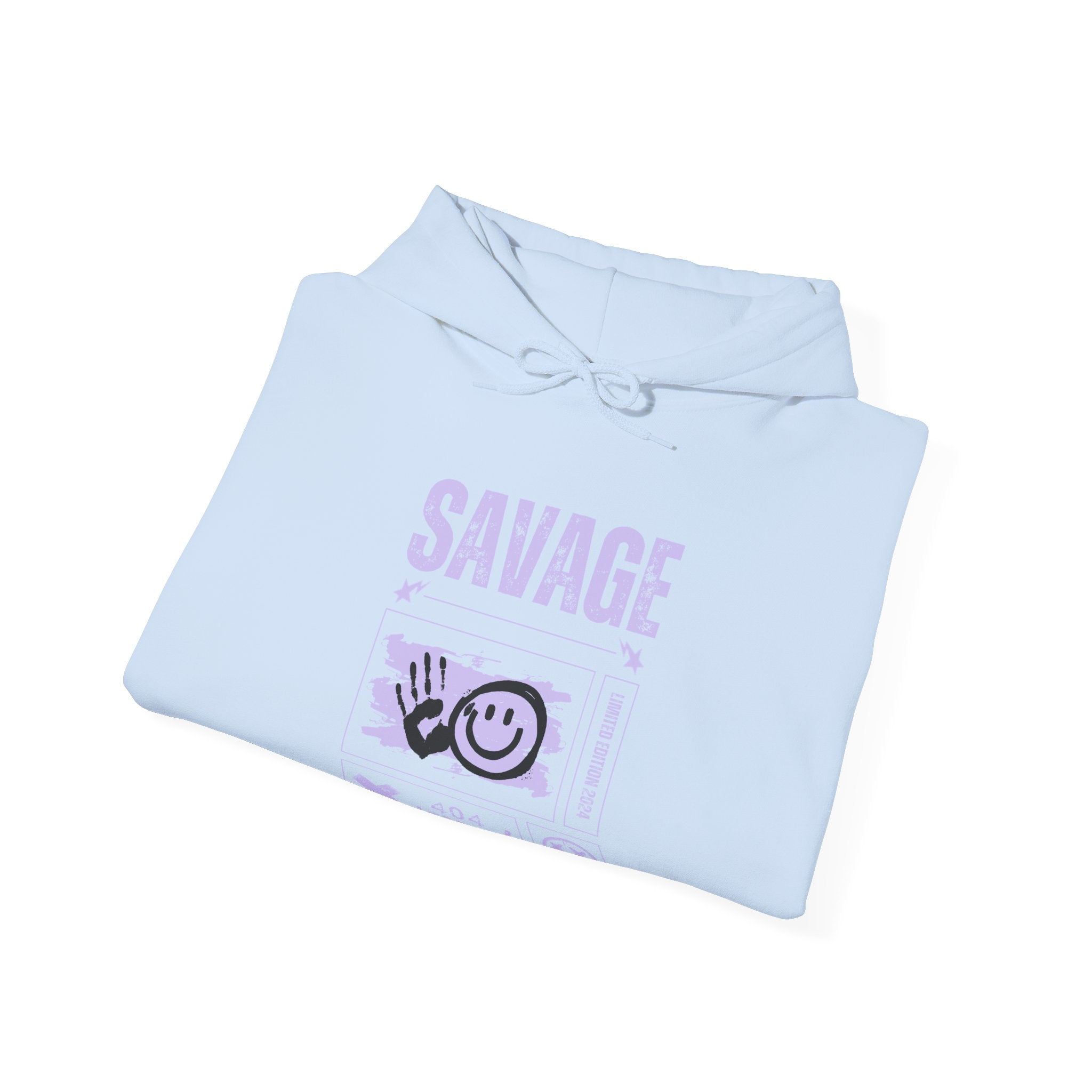 Savage Unisex Hooded Sweatshirt - Cozy Casual Style, Streetwear, Everyday Comfort